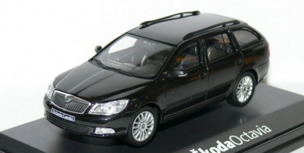 Petice za model Škoda Octavia Combi (facelift 2008) (Black Magic) 1/43