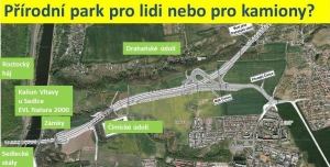 Petice za záchranu přírodního parku Drahaň-Troja